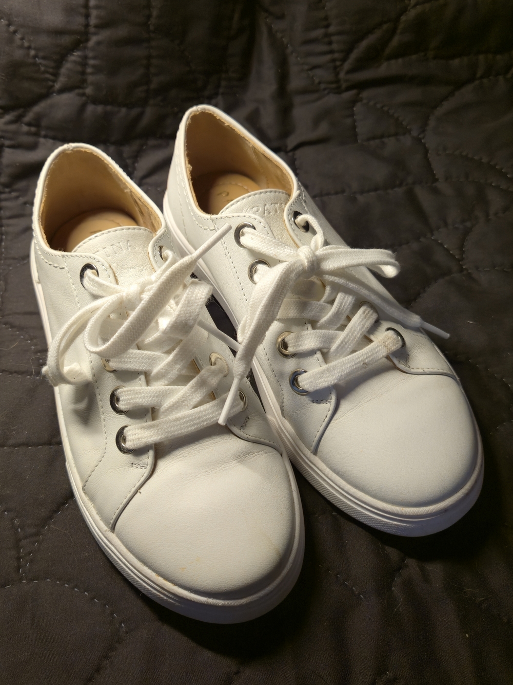 PATiNA Tan Leather Sneakers, Like NEW, Size 6.5, Nice